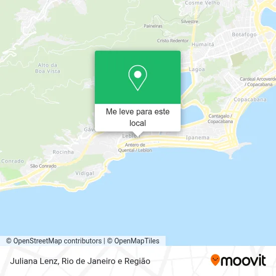 Juliana Lenz mapa