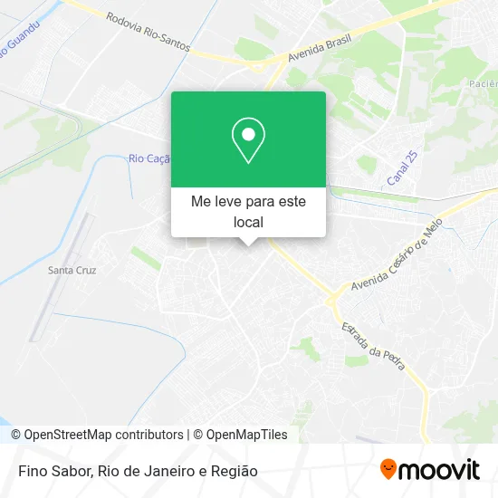 Fino Sabor mapa