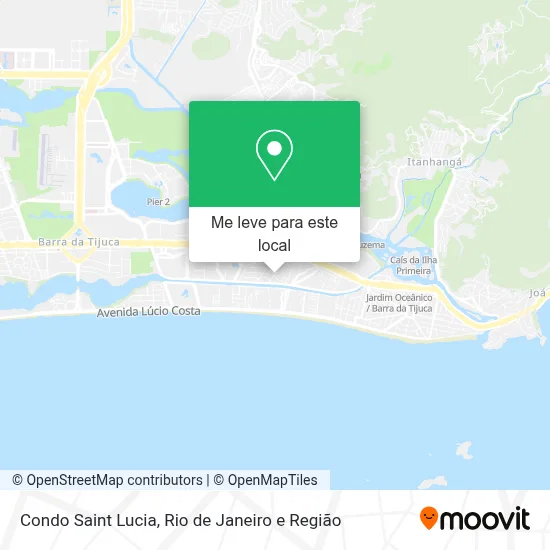 Condo Saint Lucia mapa