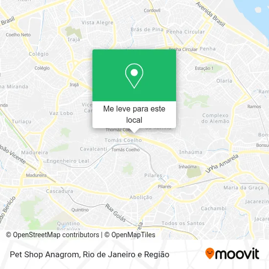 Pet Shop Anagrom mapa