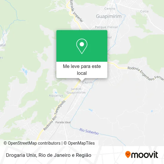 Drogaria Unix mapa
