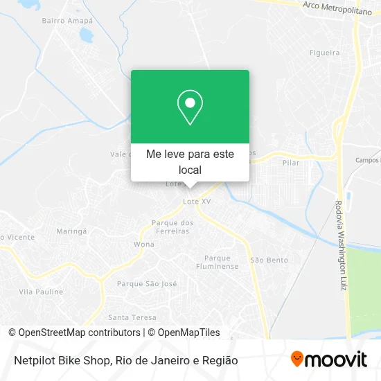 Netpilot Bike Shop mapa