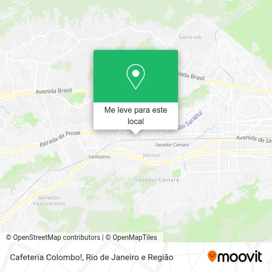 Cafeteria Colombo! mapa