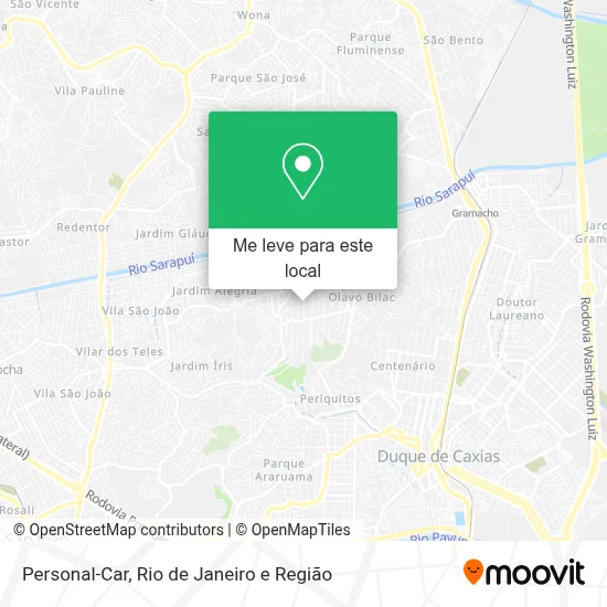 Personal-Car mapa