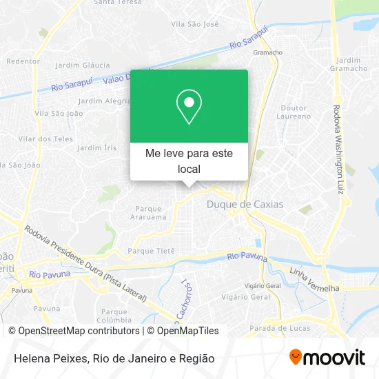 Helena Peixes mapa