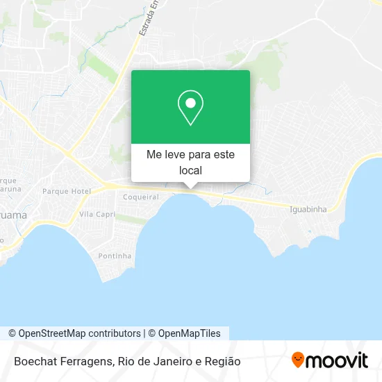 Boechat Ferragens mapa