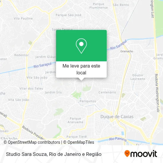 Studio Sara Souza mapa