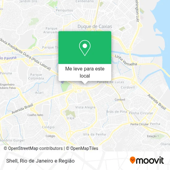 Shell mapa