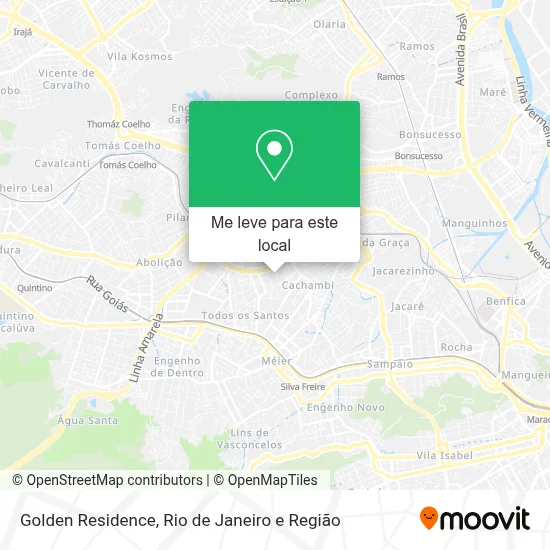 Golden Residence mapa