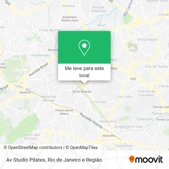 Av Studio Pilates mapa
