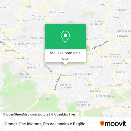 Orange One Idiomas mapa