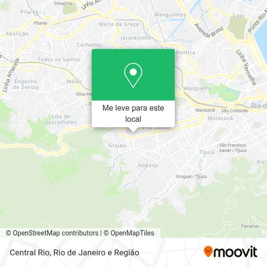 Central Rio mapa