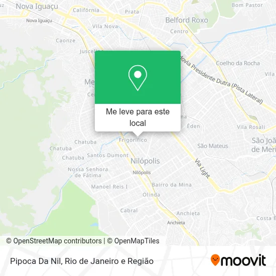 Pipoca Da Nil mapa