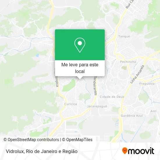Vidrolux mapa