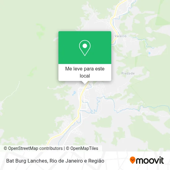 Bat Burg Lanches mapa