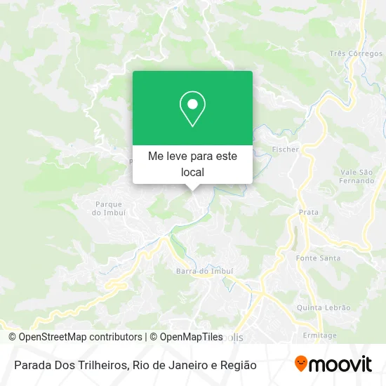 Parada Dos Trilheiros mapa