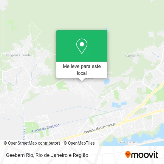 Geebem Rio mapa