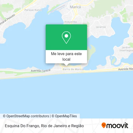 Esquina Do Frango mapa