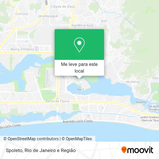 Spoleto mapa