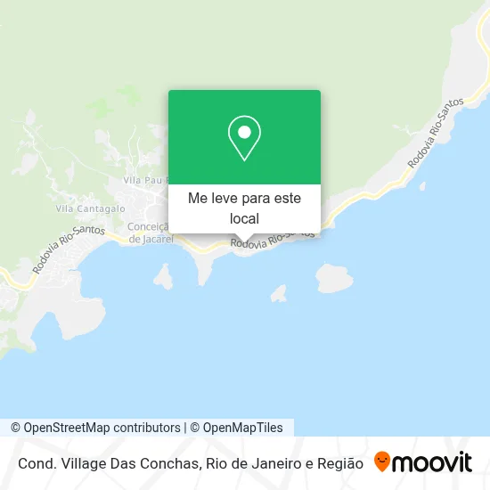Cond. Village Das Conchas mapa