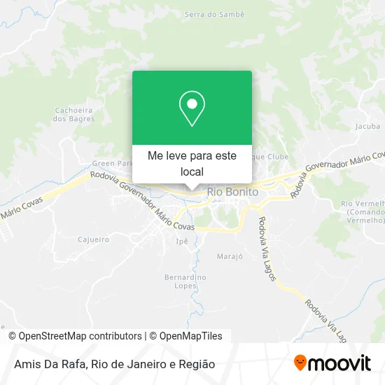 Amis Da Rafa mapa