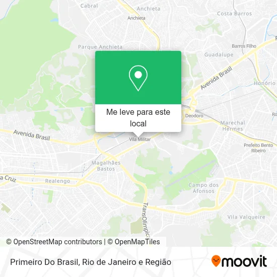 Primeiro Do Brasil mapa
