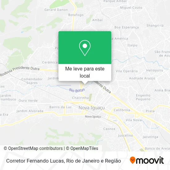 Corretor Fernando  Lucas mapa