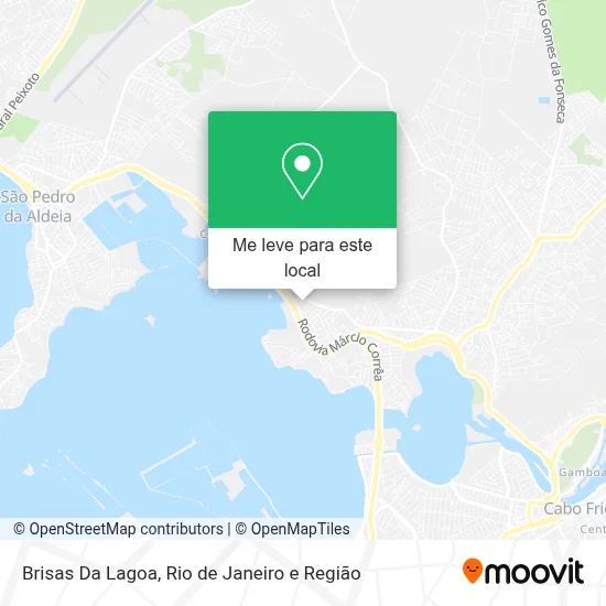 Brisas Da Lagoa mapa