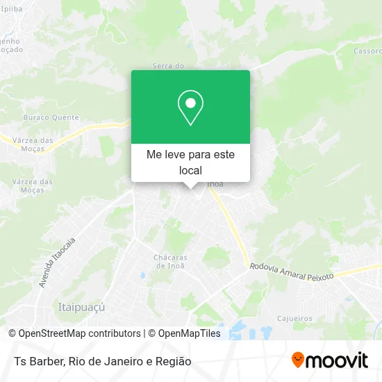 Ts Barber mapa