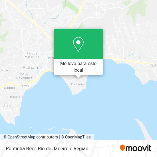 Pontinha Beer mapa
