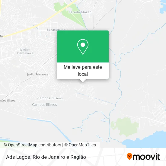 Ads Lagoa mapa