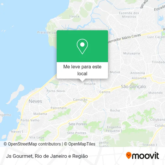 Js Gourmet mapa