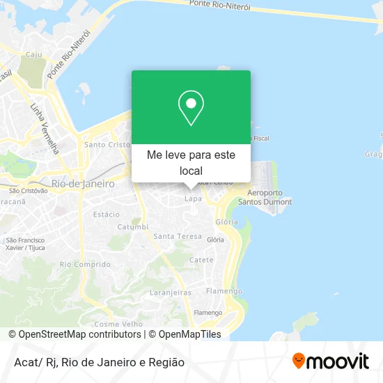Acat/ Rj mapa