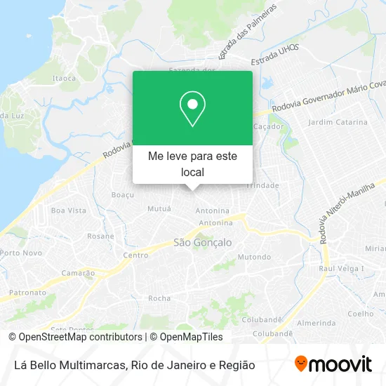Lá Bello Multimarcas mapa