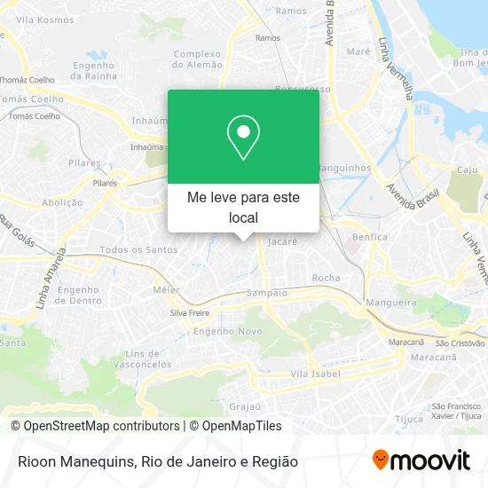 Rioon Manequins mapa
