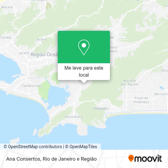 Ana Consertos mapa