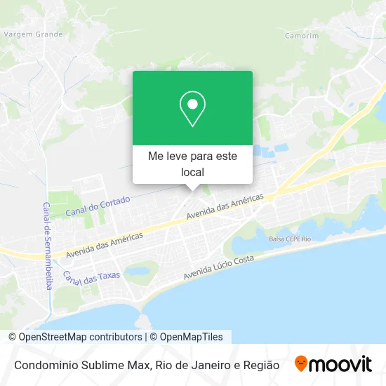 Condominio Sublime Max mapa