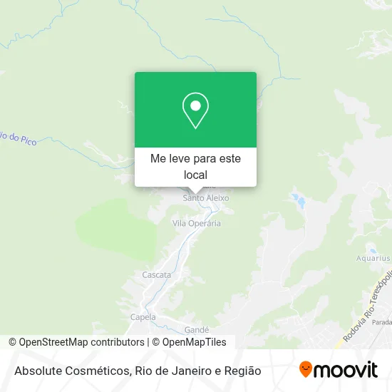 Absolute Cosméticos mapa