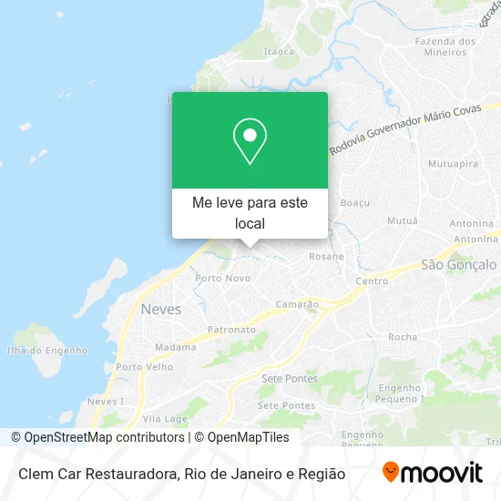 Clem Car Restauradora mapa