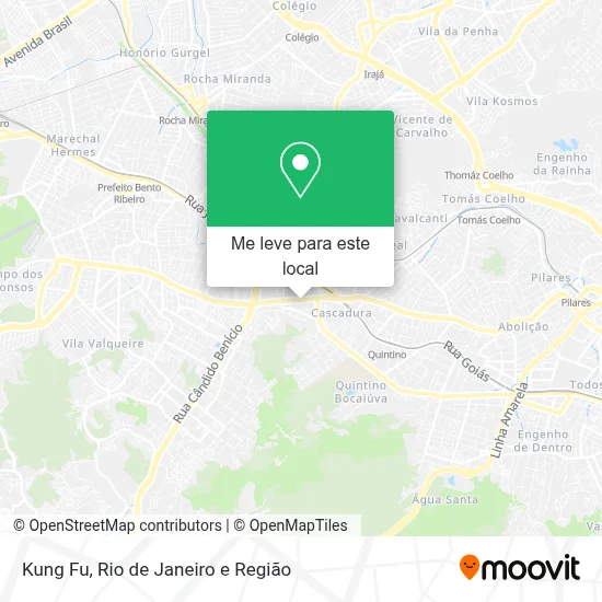 Kung Fu mapa