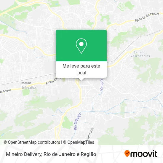 Mineiro Delivery mapa
