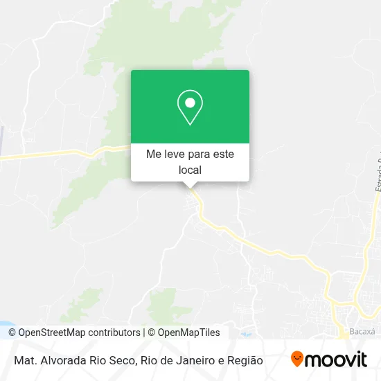 Mat. Alvorada Rio Seco mapa