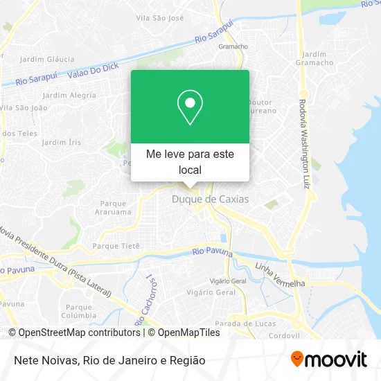 Nete Noivas mapa