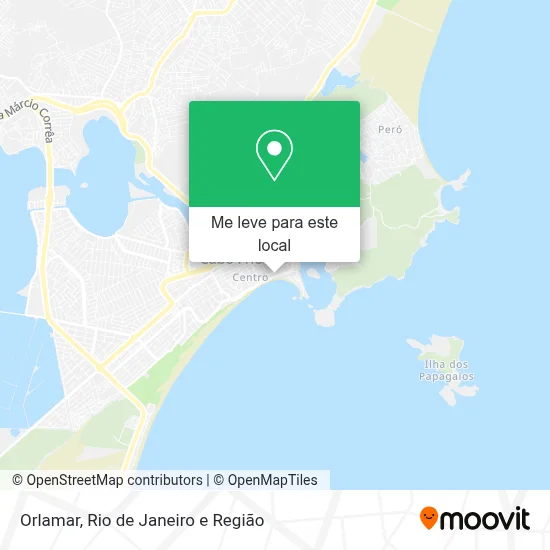 Orlamar mapa
