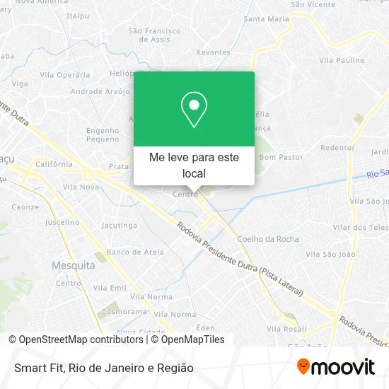 Smart Fit mapa