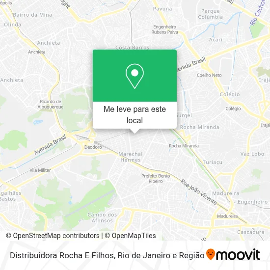 Distribuidora Rocha E Filhos mapa