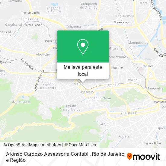 Afonso Cardozo Assessoria Contabil mapa