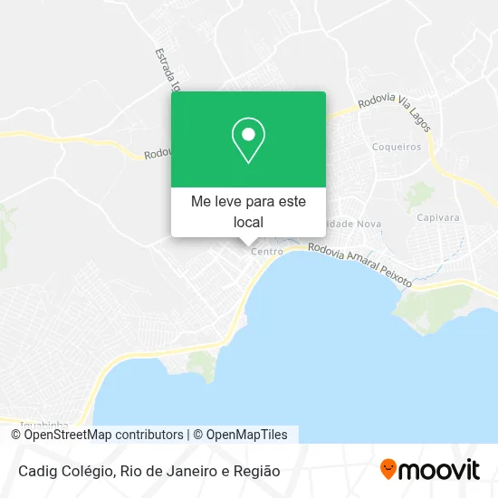 Cadig Colégio mapa