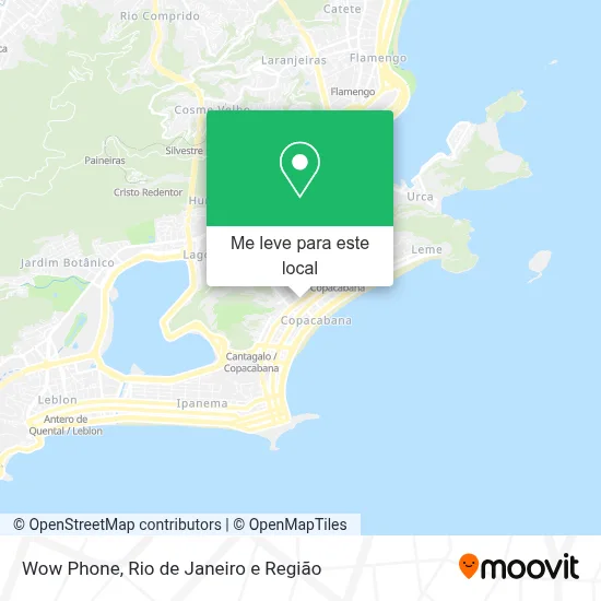 Wow Phone mapa