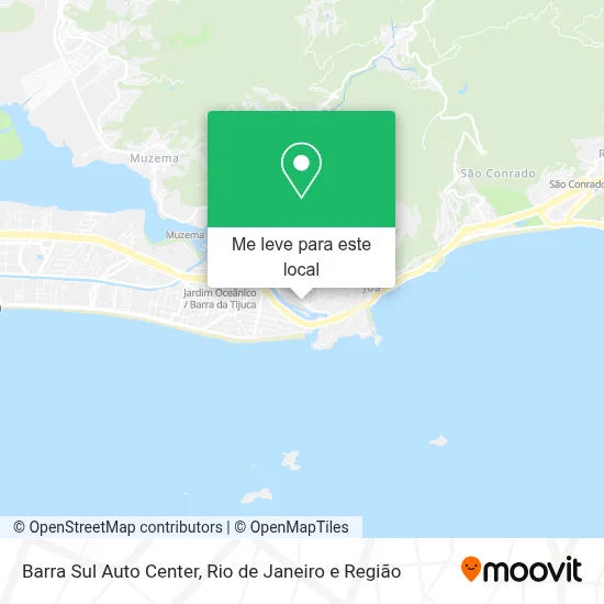 Barra Sul Auto Center mapa